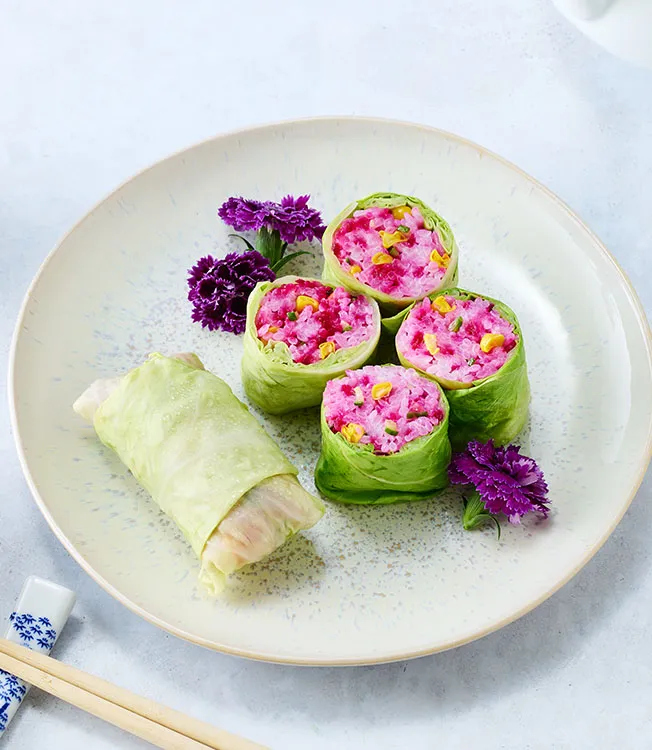 Sushi au chou vegan