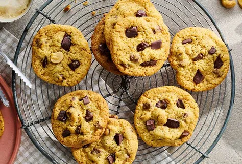 Cookie aux pépites de chocolat et noix de cajou