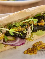 Sandwich suèdois au tofu façon hareng