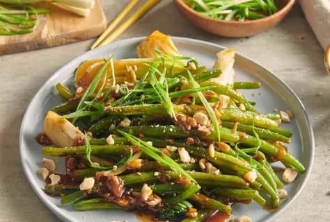 Haricots verts sautés