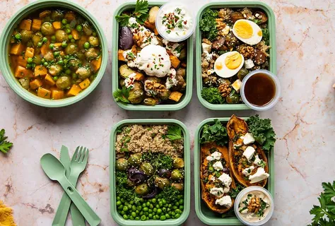 Lunch de légumes et quinoa