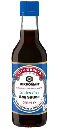 Tamari sauce soja sans gluten fermentation naturelle Kikkoman