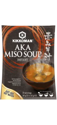 Soupe Instantanée au Miso Aka (rouge) Kikkoman
