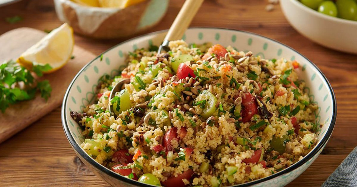 Taboulé citronné aux graines de couscous | Kikkoman