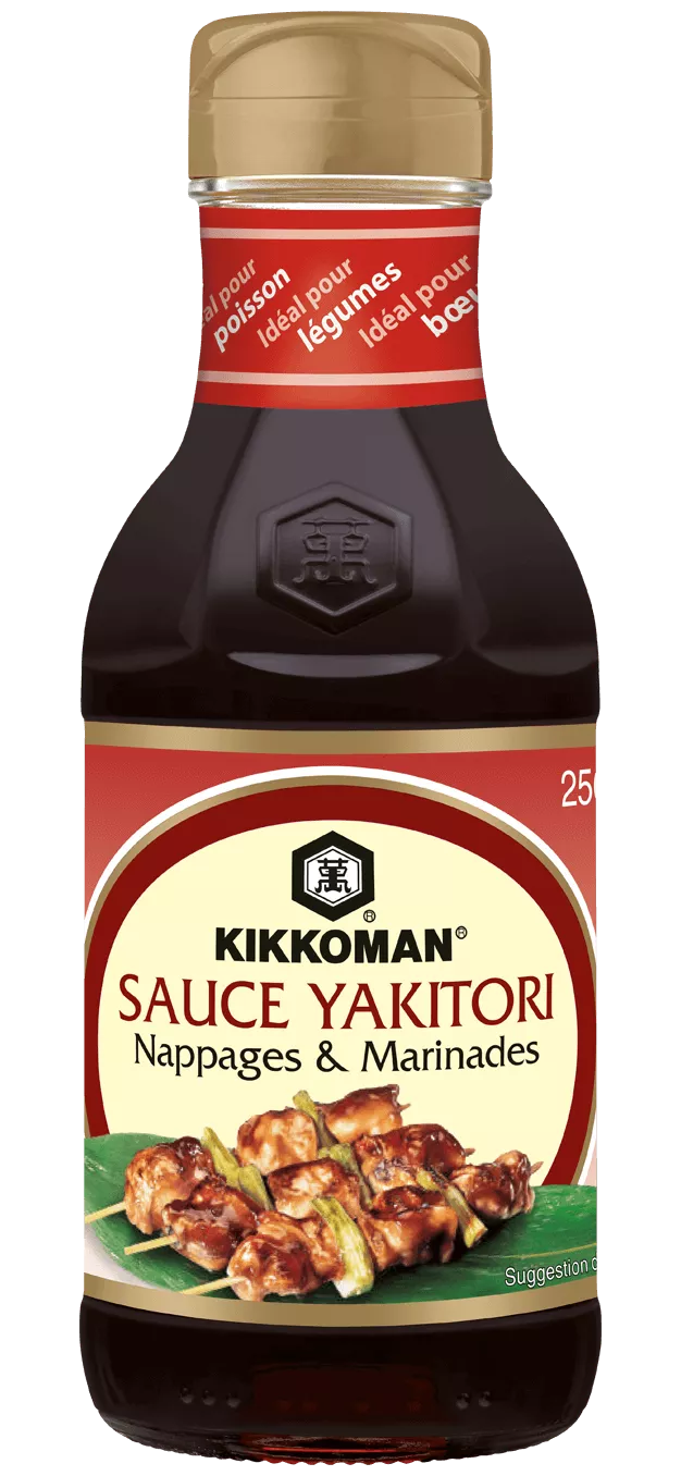 Sauce Yakitori - Nappages & Marinades Kikkoman Flacon de 250 ml