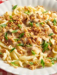 Spaetzle épicées au fromage