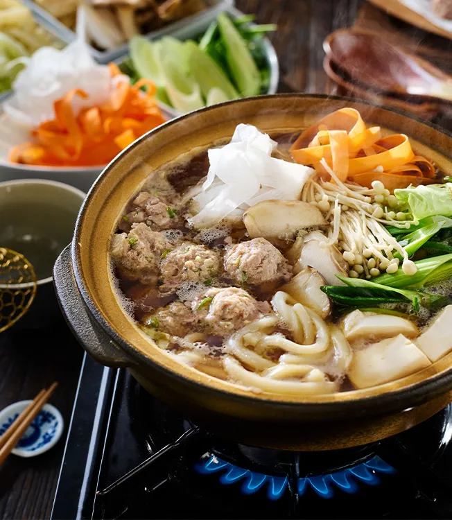 Chanko-nabe — Hot pot japonais servi aux sumos