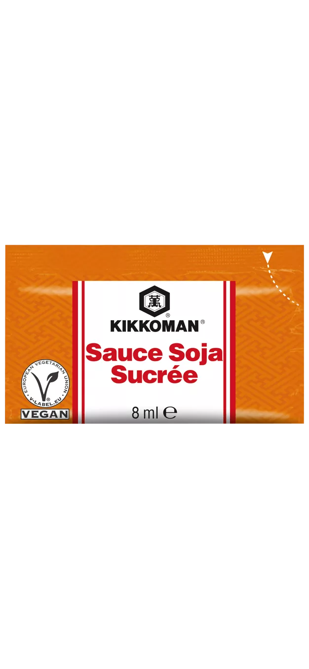 Sauce soja sucrée Kikkoman Sachet de 8 ml
