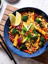 Mines sautées façon Teriyaki