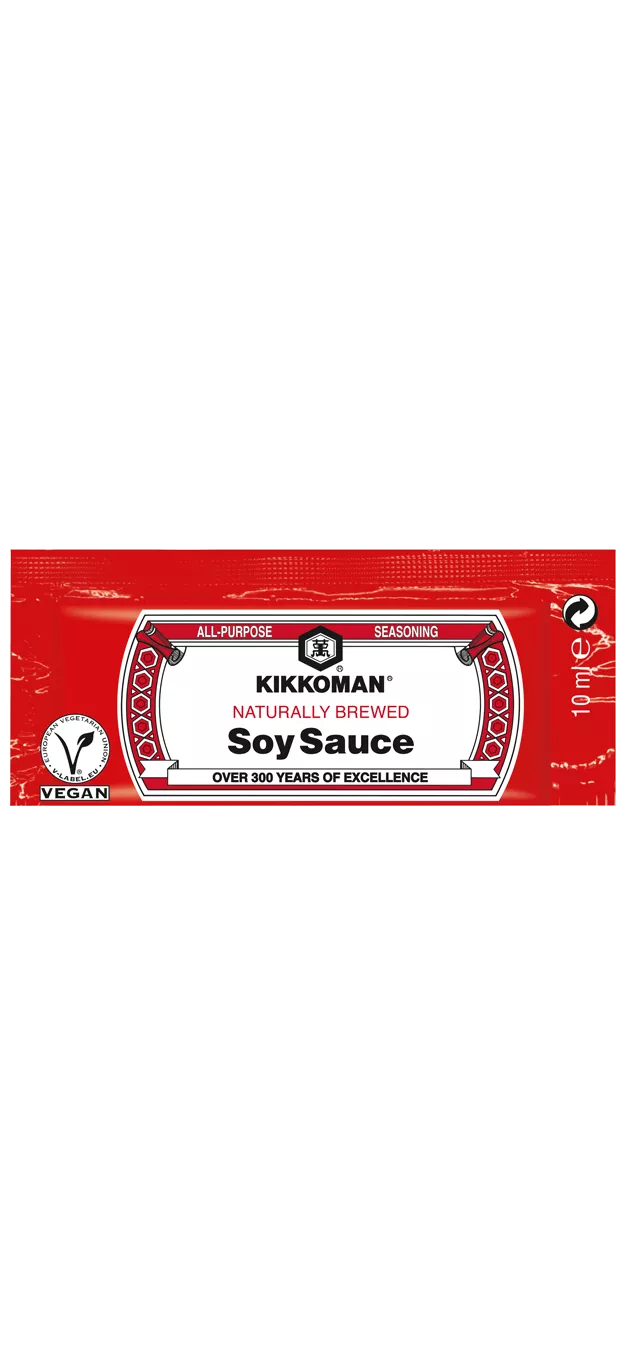 Sauce soja fermentation naturelle Kikkoman Sachet de 10 ml