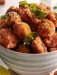 Popcorn de poulet épicé