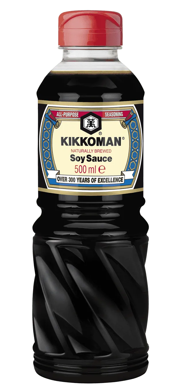 Sauce soja fermentation naturelle Kikkoman Flacon de 500 ml
