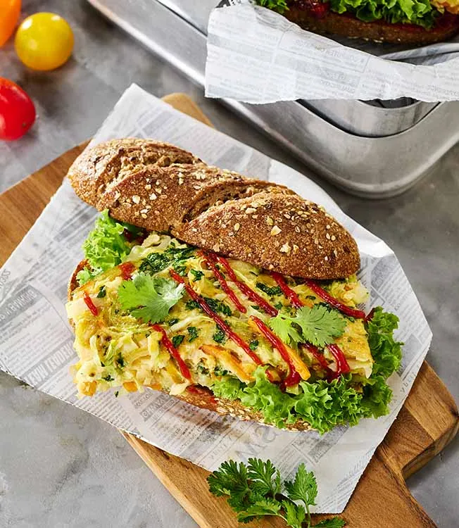 Gilgeori toast (sandwich sud-coréen)