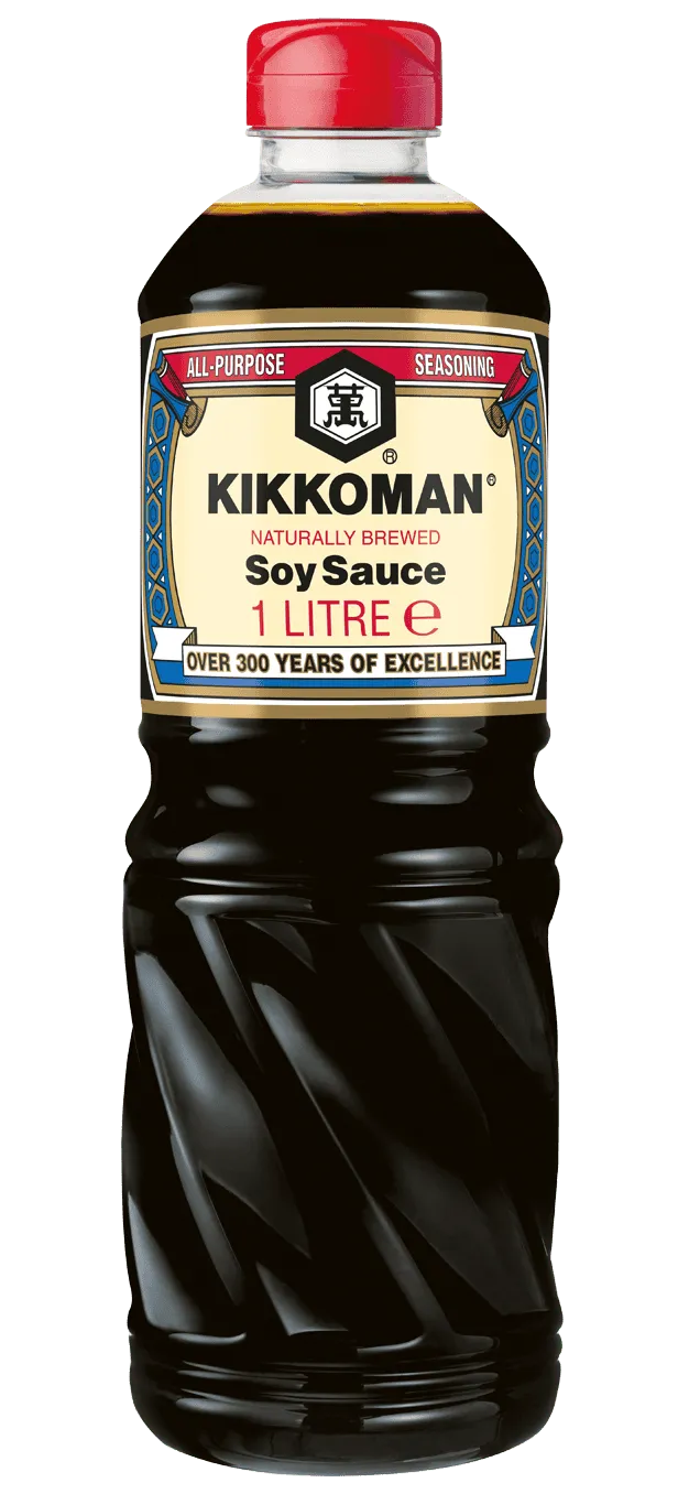 Sauce soja fermentation naturelle Kikkoman Flacon de 1 L