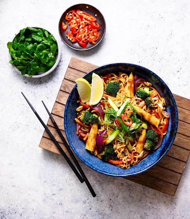 Mines sautées façon Teriyaki