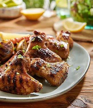 Ailes de poulet au miel et soja