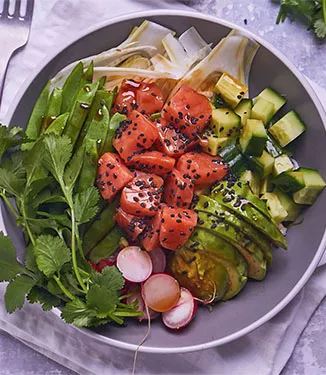 Véritable poke bowl