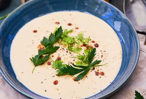 Velouté de légumes blanc