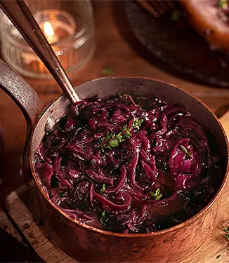 Sauce aux oignons rouges