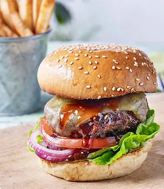 Hamburger Teriyaki sésame