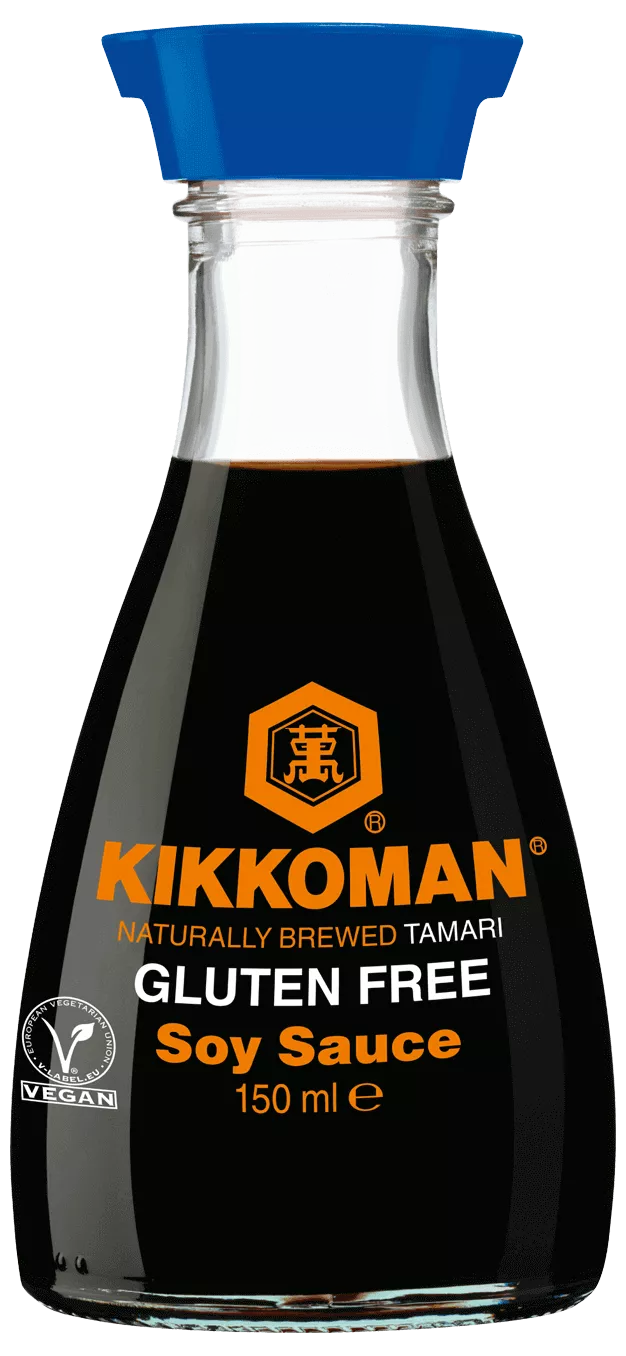 Tamari sauce soja sans gluten fermentation naturelle Kikkoman Carafe de 150 ml