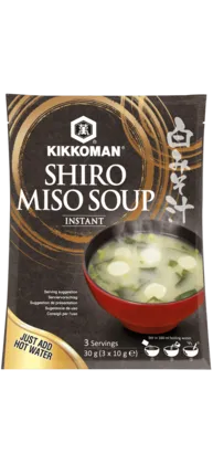 Soupe Instantanée au Miso Shiro (blanc) Kikkoman