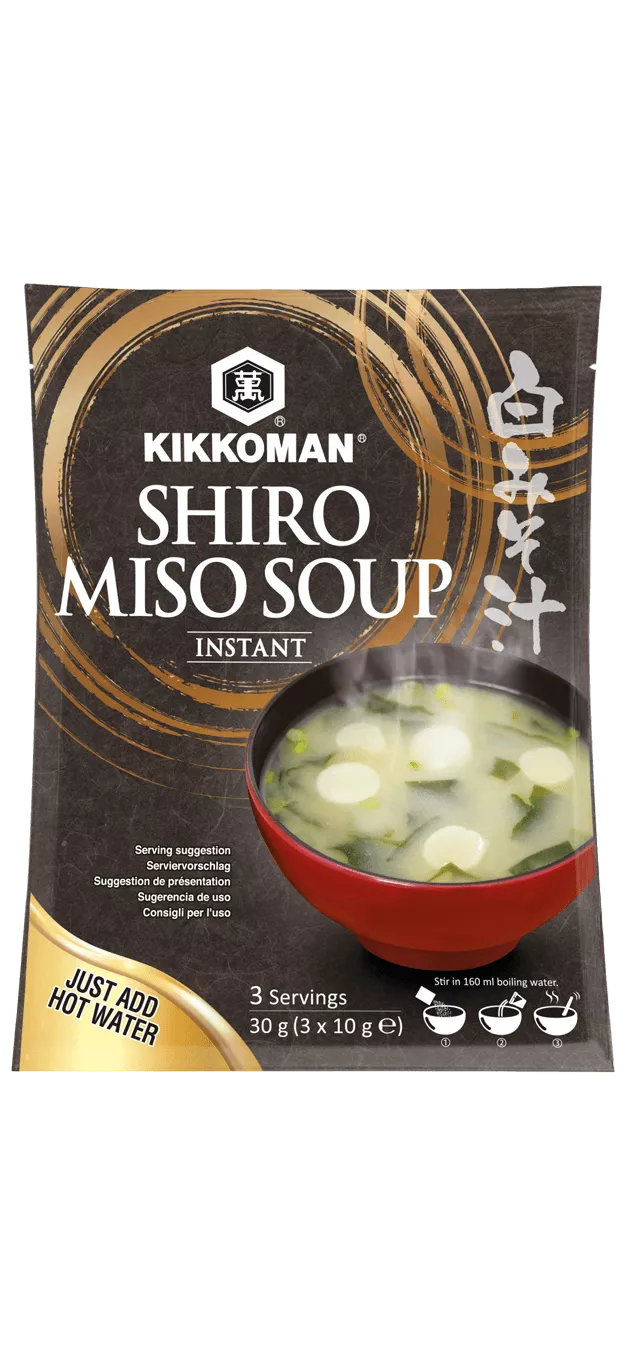 Soupe Instantanée au Miso Shiro (blanc) Kikkoman 10 g x 3
