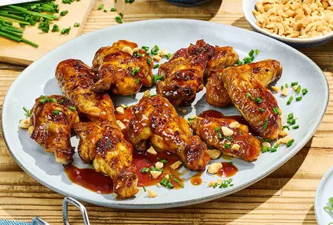 Ailes de poulet à la sauce miel-citron vert