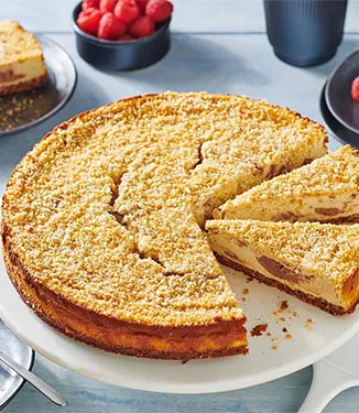 Cheesecake croustillant au chocolat
