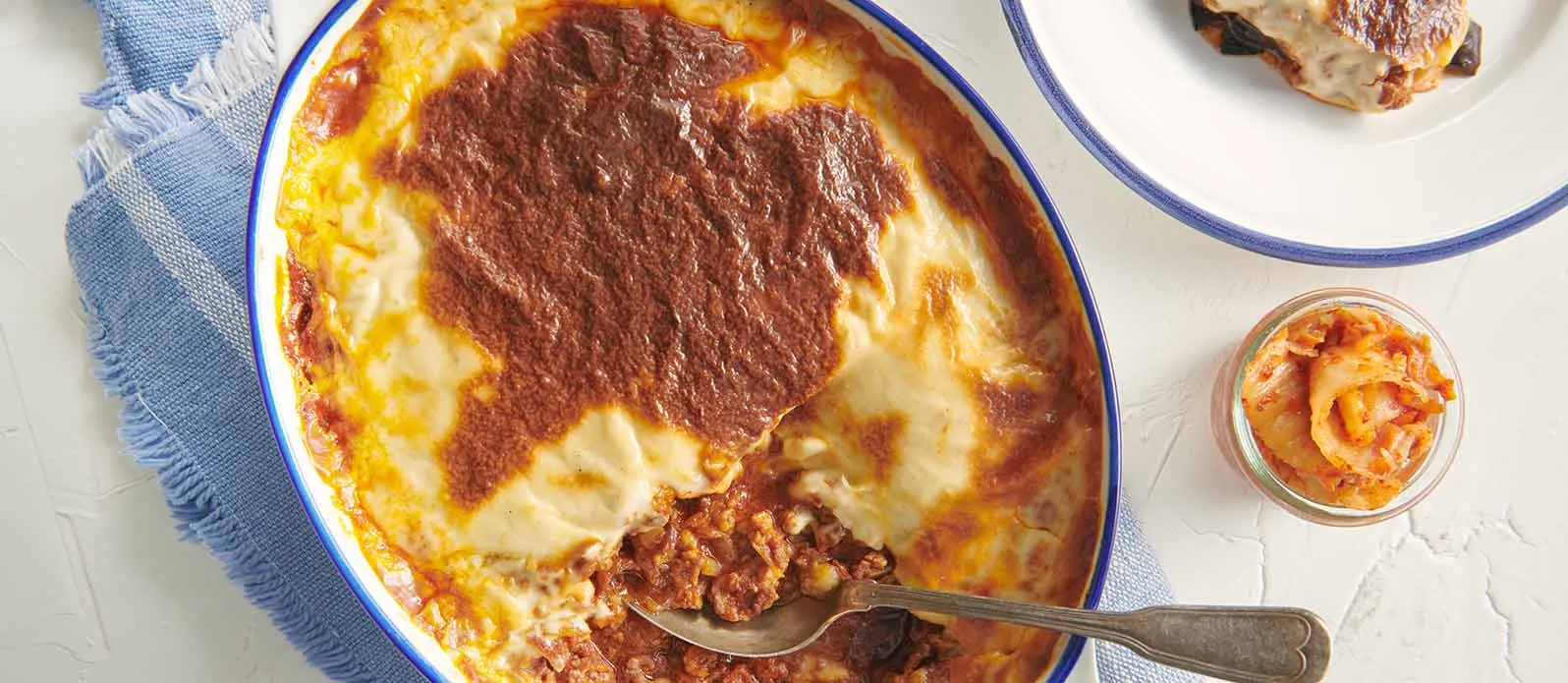 Moussaka de kimchi