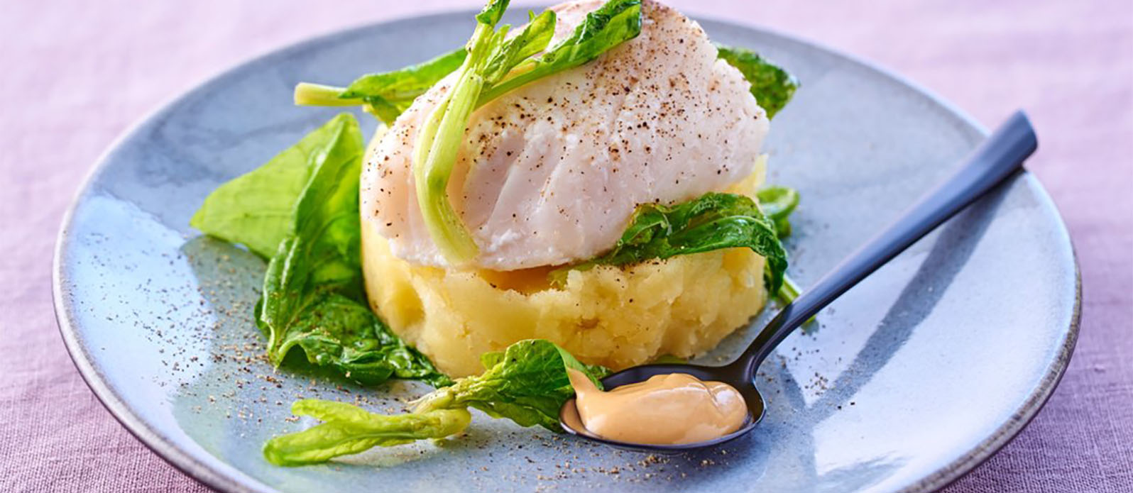 Filet de cabillaud sauce moutarde soja